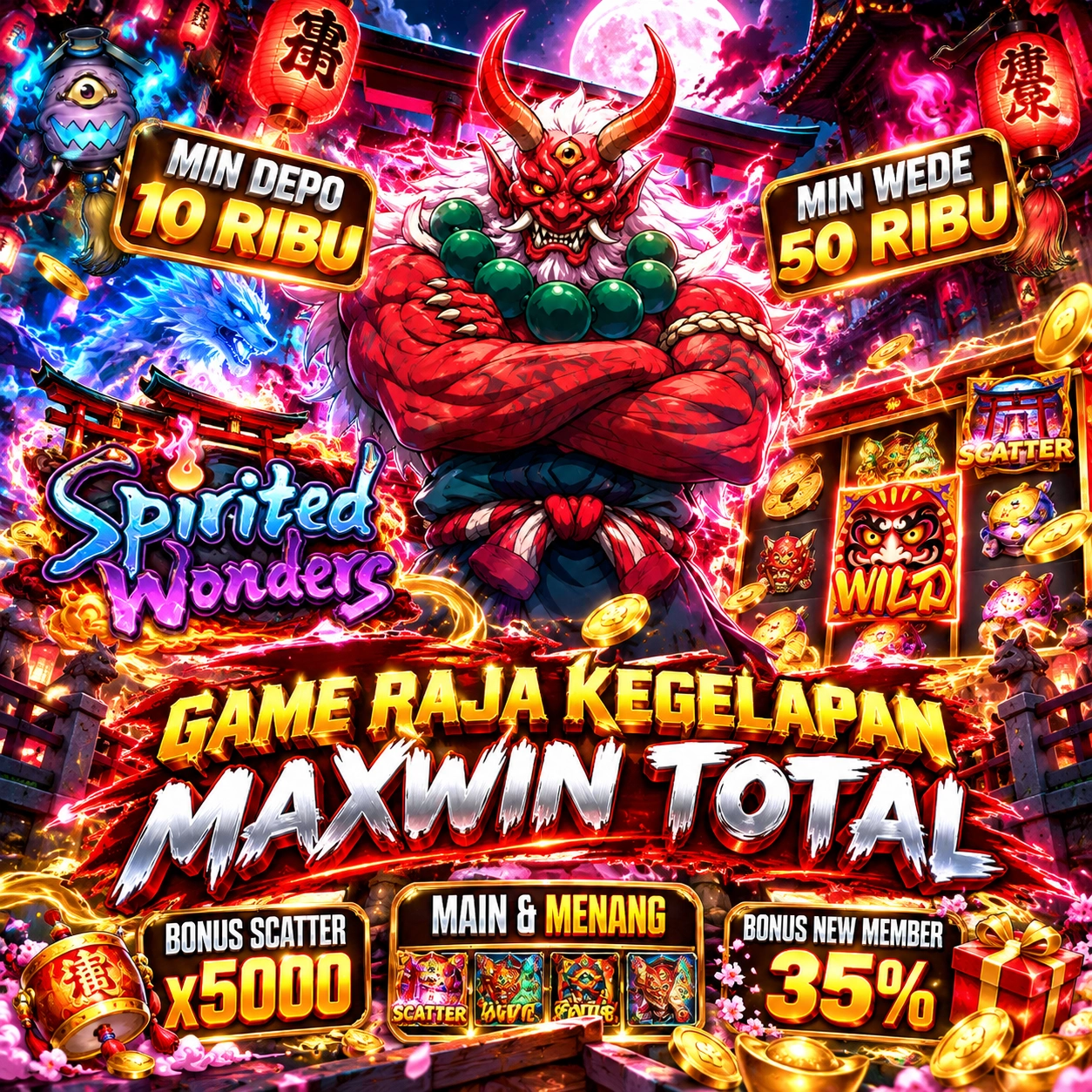 MAHKOTA67 : Obral Bonus New Member Turn Over Ringan